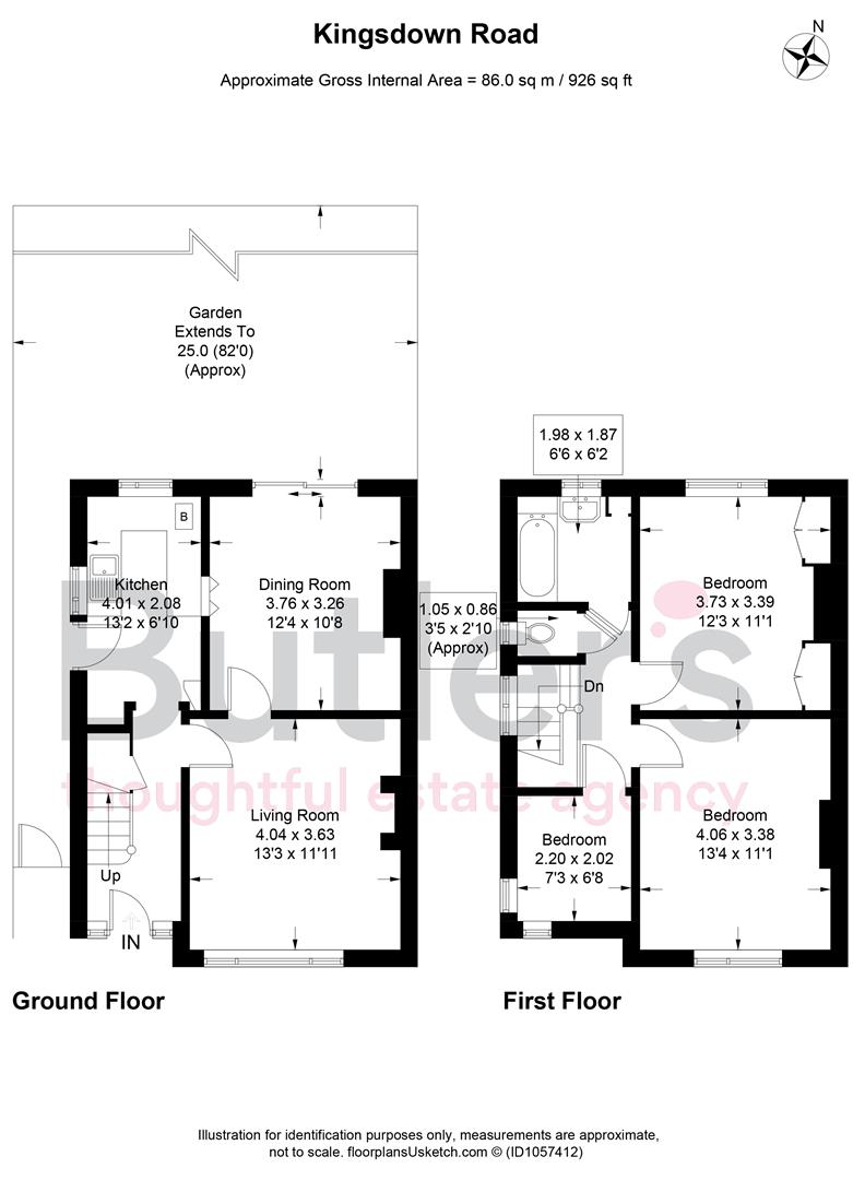 Property details for Kingsdown Road, Cheam, Sutton Guide price £510,000